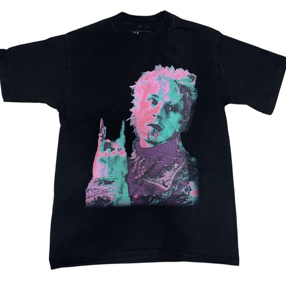 Machine Gun Kelly Mainstream Sellout Tour 2022 black concert t-shirt sz L - Picture 1 of 3